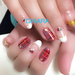 クリスマスチェック☆ネイル