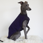 sheep boa vest " gray or navy "