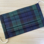 プリーツマスク　#チェックな姉妹.妹