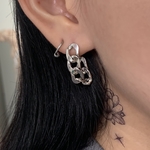 metallic chain pierce