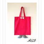 送料無料☆足付き(A)ECO BAG (pink)