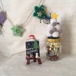 クリスマスオブジェセット（星のガーランド付き）