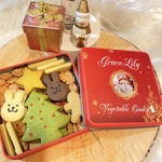 うさぎ☆クリスマスクッキー缶