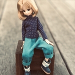  NO132.リカちゃん着せ替え服ハンドメイド