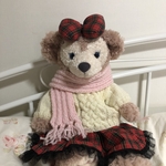 お人形　マフラー