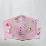  #A 子供用マスク　S sizeガーゼマスク　手作りマスク　かわいいマスク　女の子　マスク刺繍