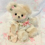 【K様専用】⁂幸運を呼ぶテディベア❁rose　18㎝