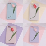チューリップのスマホケース