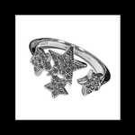 silver925【STAR_stone RING】﻿星 キラキラ アンティーク ピープス シルバー パンク ロック メンズ 個性的 病みかわいい ヴィンテージ  ストーン スター シンプル 