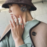 silver925♡ring♡X型デザイン