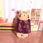フモフモさん フード付きポンチョ