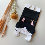 猫の移動ポケット 黒白ハチワレ