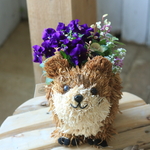 お花たちの花束植えB カワウソ