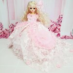 リカちゃん お姫様ドレス 一点物☆ピンク