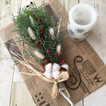 冬スワッグ（クリスマススワッグ）