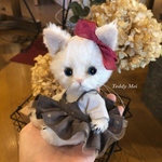 ★ユウ様専用★白猫　ねこ　猫　テディベア　ぬいぐるみ