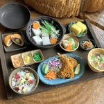 【再販】古民家カフェ風ランチ〜アジフライと湯豆腐〜