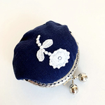 ミナペルホネン ×リバティ　がま口ポーチ