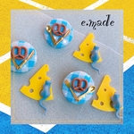 食いしん坊ねずみの大好きチーズアクセサリー