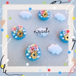 雲とバルーンのアクセサリー