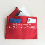 カラーオーダー◆バッグインバッグ(薄型)