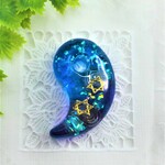 【開運】勾玉オルゴナイト【六芒星】
