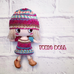 イーマリーちゃん❤︎のニットワンピと帽子のセット❤︎クリスマス🎄カラー②