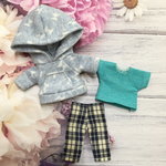 mari-summer様専用☆ねんどろいどどーる 服☆大きなフードのパーカーセット 