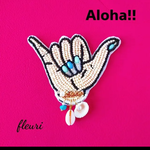 riho様専用ページ   Aloha！！     ヘアゴムorブローチ