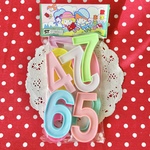 昭和レトロ★プラスチック★数字0〜9★当時物