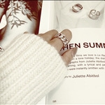 送料無料♡silver925♡ring♡鎖 design