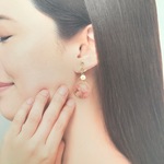 # 桜咲く・ゆらゆら揺れる・オシャレ大人　ピアス/イヤリング