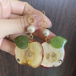 りんごパールピアス［送料無料］