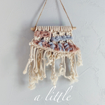 macrame mini tapestry