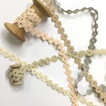 オーガニックコットンレース　2m  Organic cotton lace 