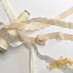 オーガニックコットンレース　2m   Organic cotton lace