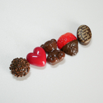 チョコレート尽くしバレッタorヘアクリップ②