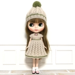 ブライス服　ブライスニットワンピース