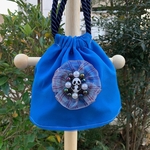 pandaマン丸巾着bag