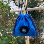 prettyblue mini巾着