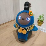 LOVOT用 ポンポン マフラーE イエロー 