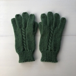 レディース手編み手袋