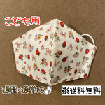 【送料無料】☆ハンドメイドマスクこども用☆