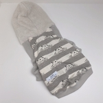 フレブル服M カバボーダー ミニ裏毛 フーディー  犬服