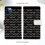 iPhone14/iPhone14Plus/iPhone14Pro/iPhone14ProMax/iPhoneSE3/iPhone13/手帳型ケース 猫 黒猫たちのスマホケース