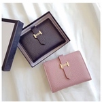 財布＊4色、コンパクト財布、ミニ財布、三つ折り財布、小銭入れ メンズ レディース