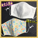 ★大人用立体マスク★ 2枚セット