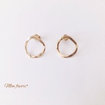シンプルリングピアス
