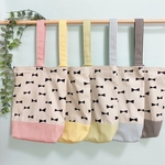 リボン柄上履き袋＊