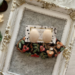 華やか刺繍リボンタッセル＊大振り秋冬ピアス